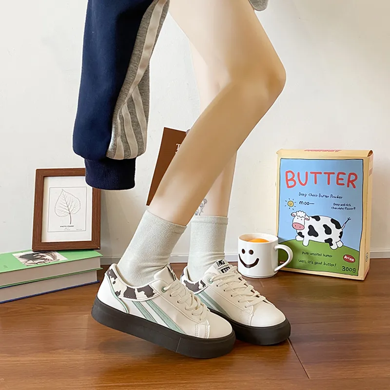 BINGO DUCK Skateboard Shoes Women's-16