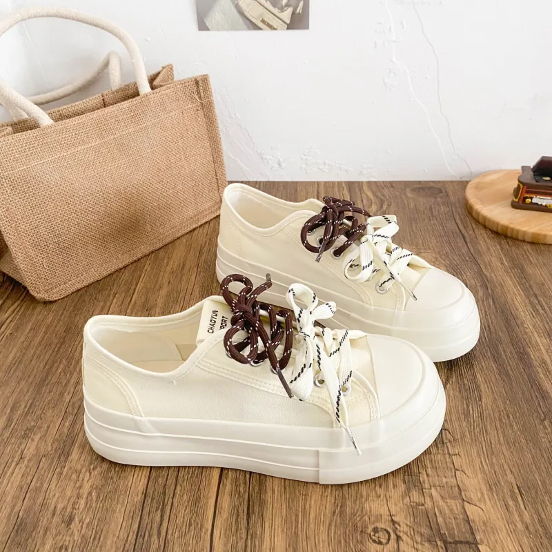 JimiXiong Slip Resistant, Abrasion Resistant, Breathable Low Top Canvas Shoes Women's-14
