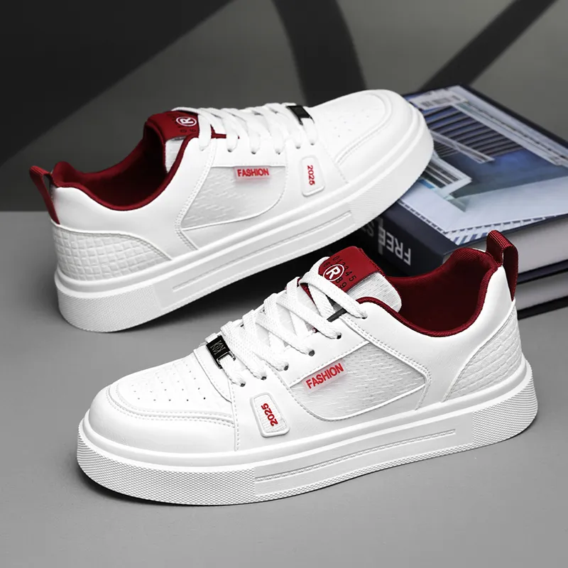 BINGO DUCK Slip Resistant And Breathable Low Top Skateboard Shoes Men's-8
