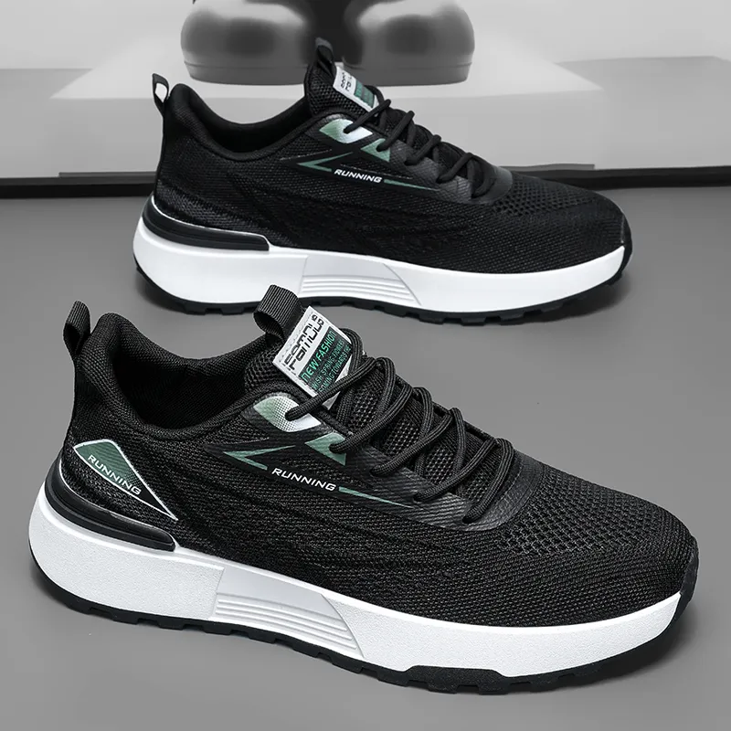 BINGO DUCK Shock Absorbers With Slip Resistant Features Low Top Casual Shoes Men's-8
