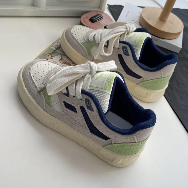 PARK DANCE Low Top Skateboard Shoes Women's-7