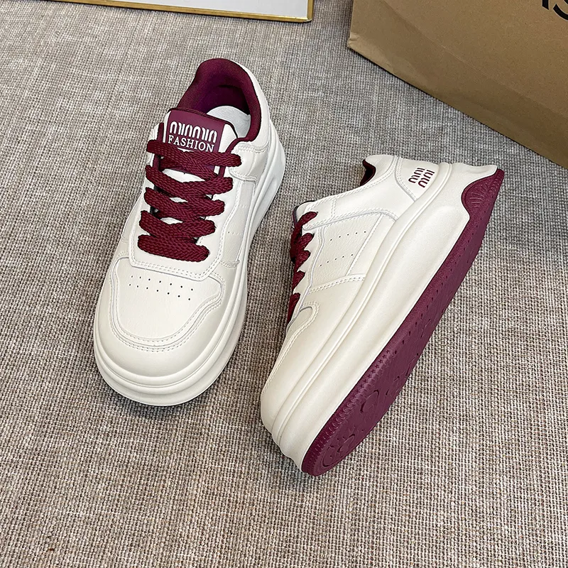 BINGO DUCK Slip Resistant Low Top Skateboard Shoes Women's-27
