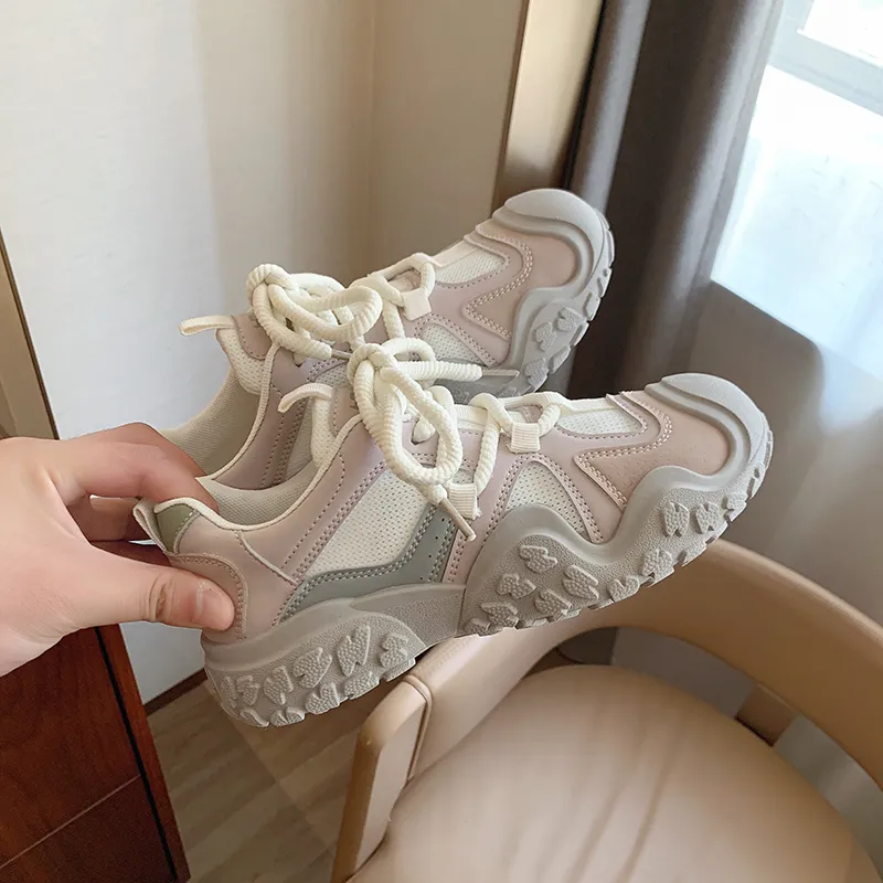 JimiXiong Low Top Chunky Sneakers Women's-5