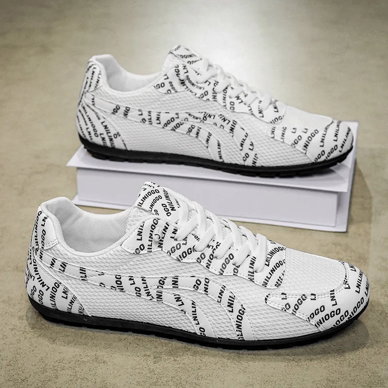 BINGO DUCK Slip Resistant Low Top Casual Shoes Men's-2
