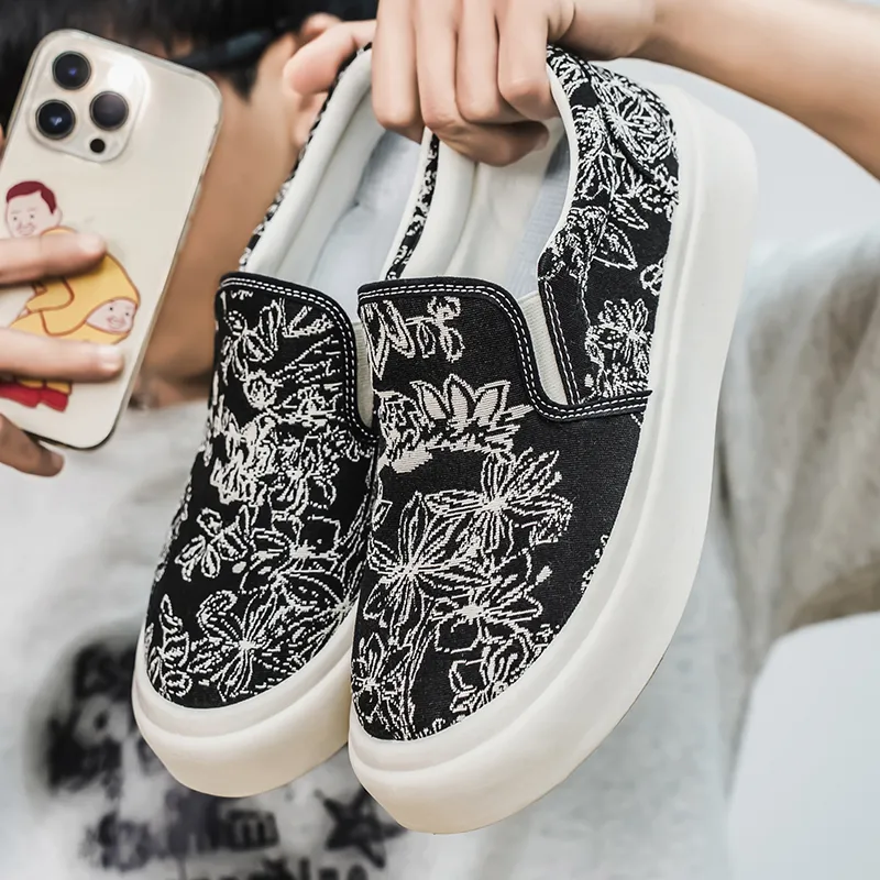 BINGO DUCK Skateboard Shoes Men's-2