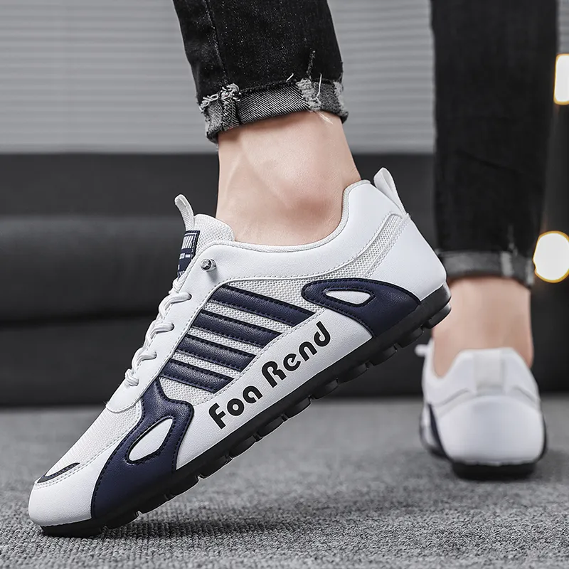 BINGO DUCK Shock Absorbers With Slip Resistant Features Low Top Casual Shoes Men's-4