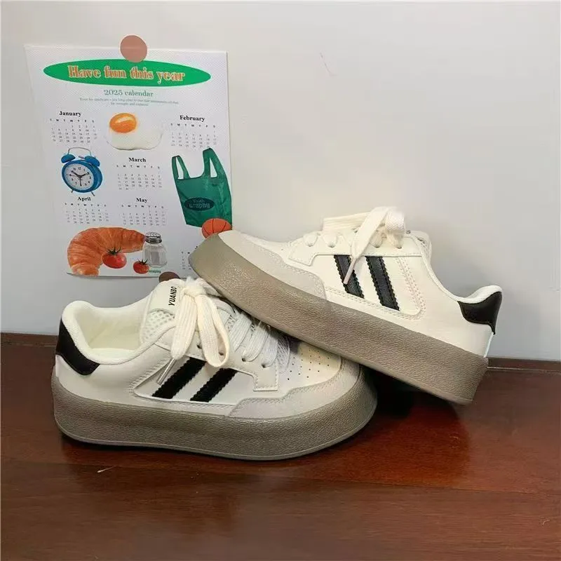PARK DANCE Low Top Skateboard Shoes Women's-10