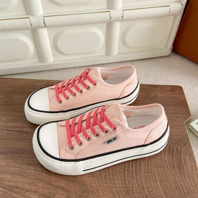 JimiXiong Breathable Low Top Canvas Shoes Women's-11