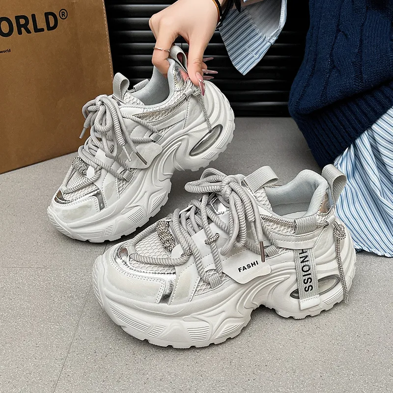 BINGO DUCK Chunky Sneakers Women's-21