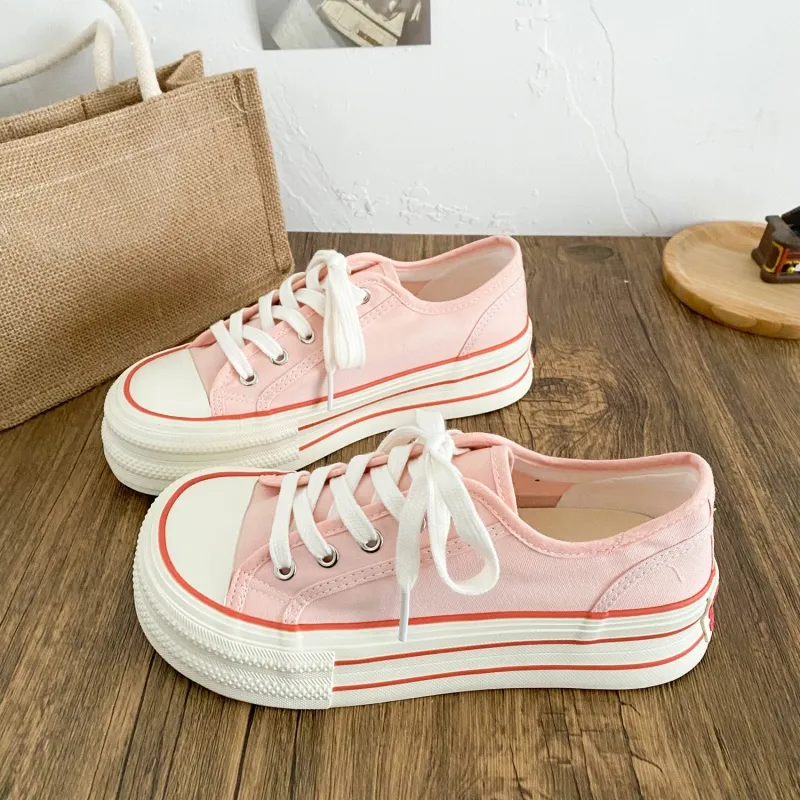 JimiXiong Low Top Canvas Shoes Women's-5