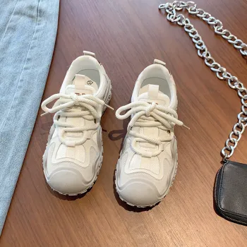 JimiXiong Low Top Chunky Sneakers Women's