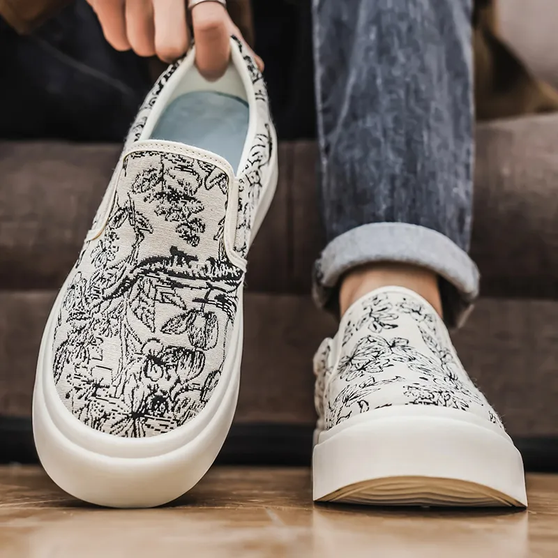 BINGO DUCK Skateboard Shoes Men's-10