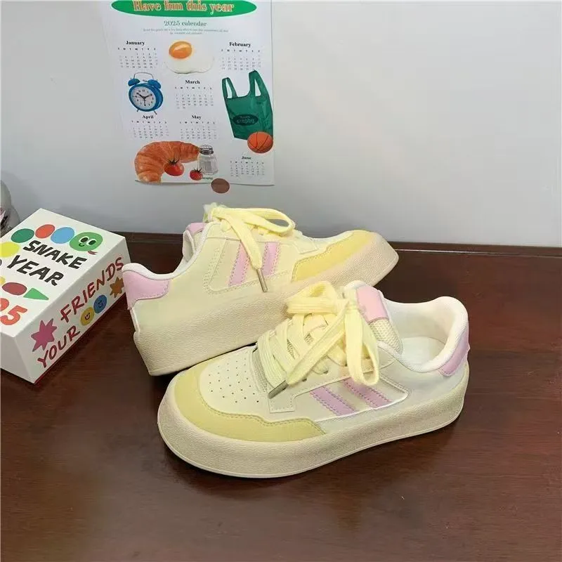 PARK DANCE Low Top Skateboard Shoes Women's-30