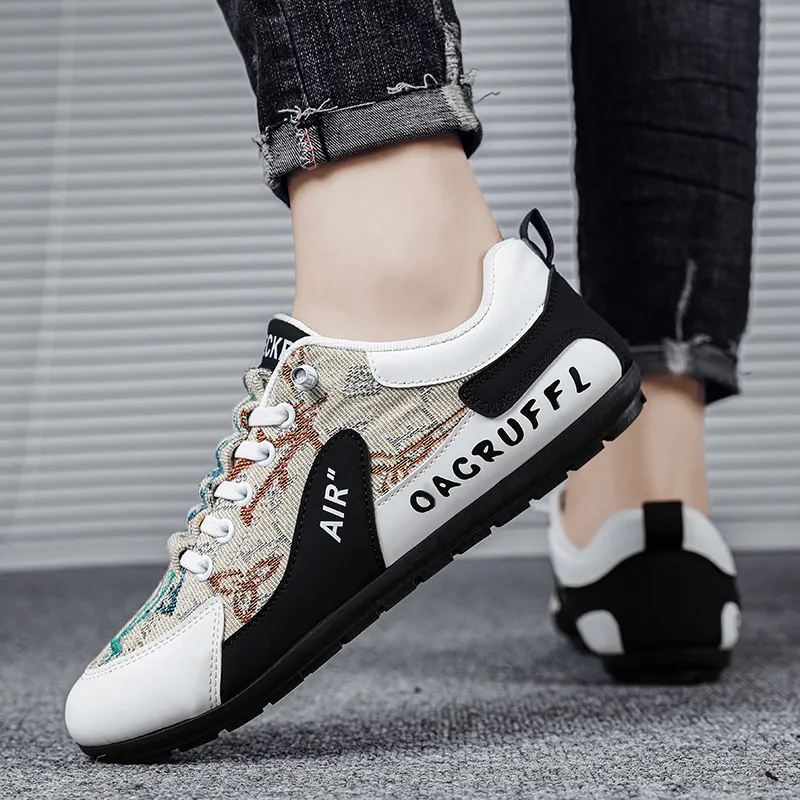 BINGO DUCK Slip Resistant Low Top Casual Shoes Men's-13