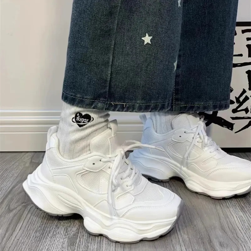 PARK DANCE Low Top Chunky Sneakers Women's-30