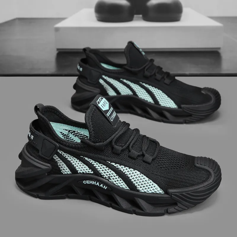 BINGO DUCK Slip Resistant And Breathable Low Top Casual Shoes Men's-20