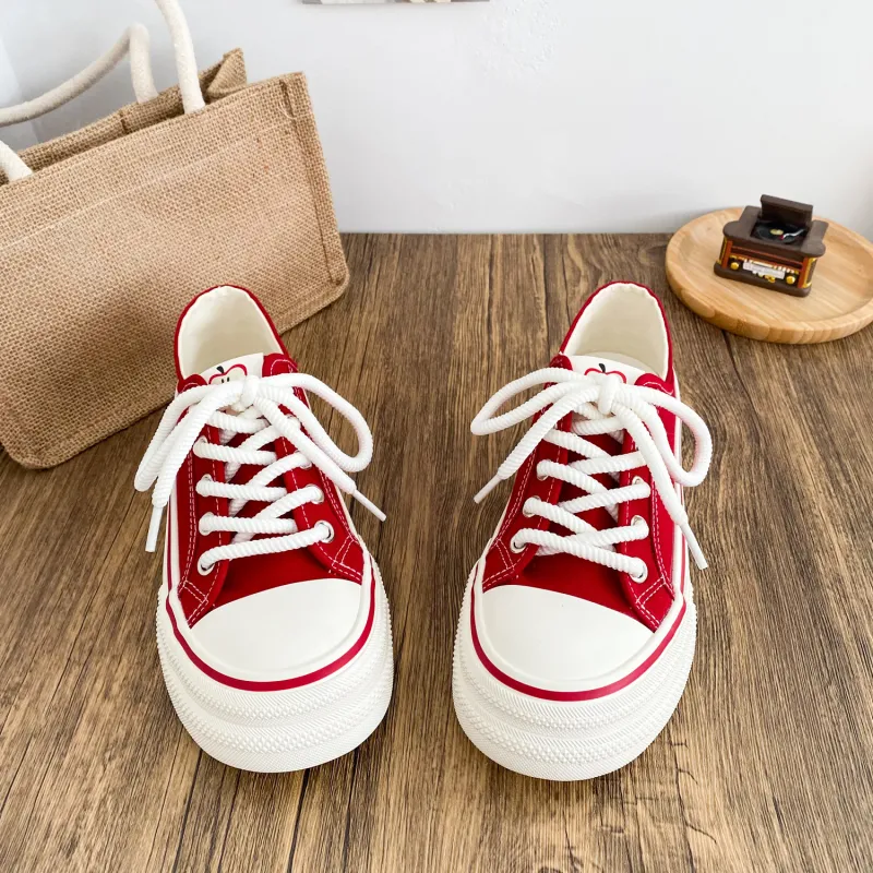 JimiXiong Low Top Canvas Shoes Women's-22