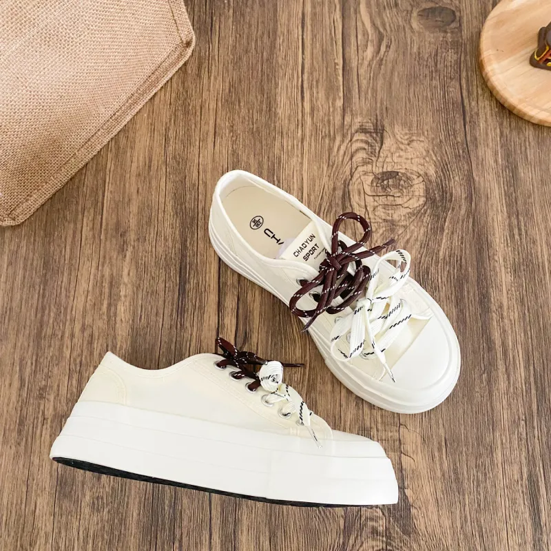 JimiXiong Slip Resistant, Abrasion Resistant, Breathable Low Top Canvas Shoes Women's-18
