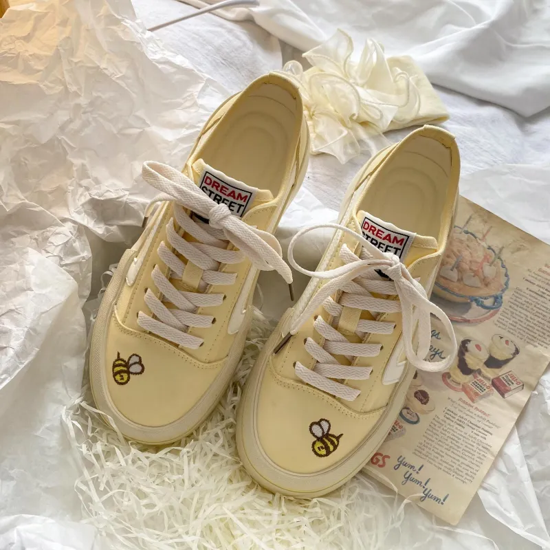 JimiXiong Low Top Canvas Shoes Women's-1