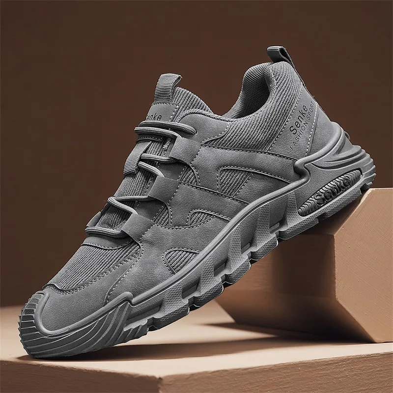 BINGO DUCK Slip Resistant Low Top Casual Shoes Men's-2