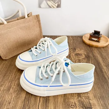 JimiXiong Low Top Canvas Shoes Women's