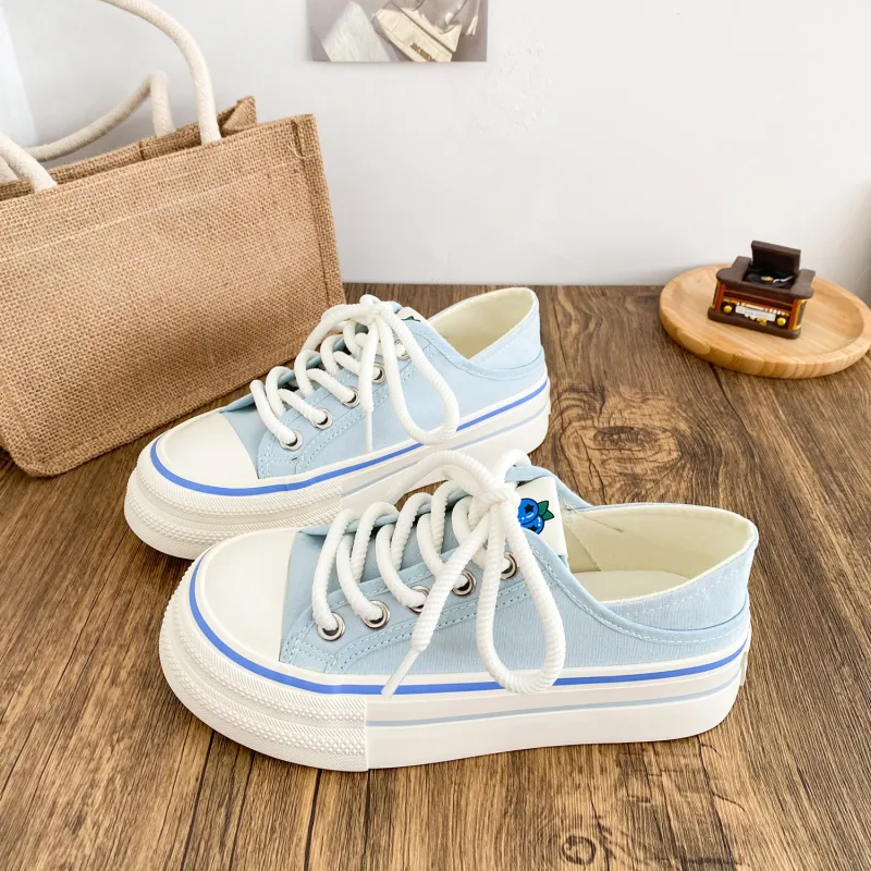 JimiXiong Low Top Canvas Shoes Women's-0
