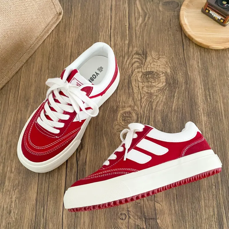 JimiXiong Low Top Skateboard Shoes Women's-4