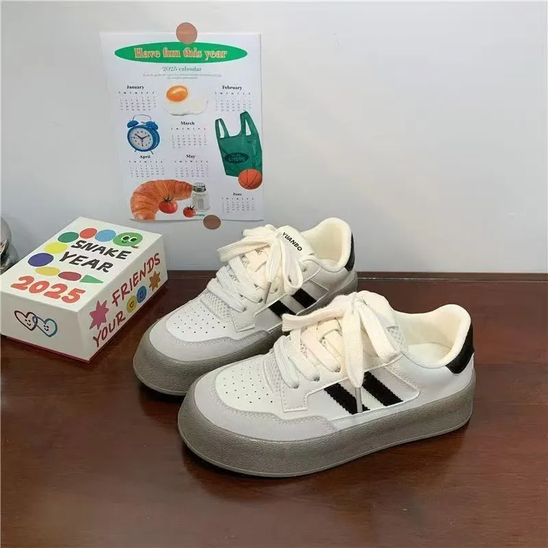 PARK DANCE Low Top Skateboard Shoes Women's-8