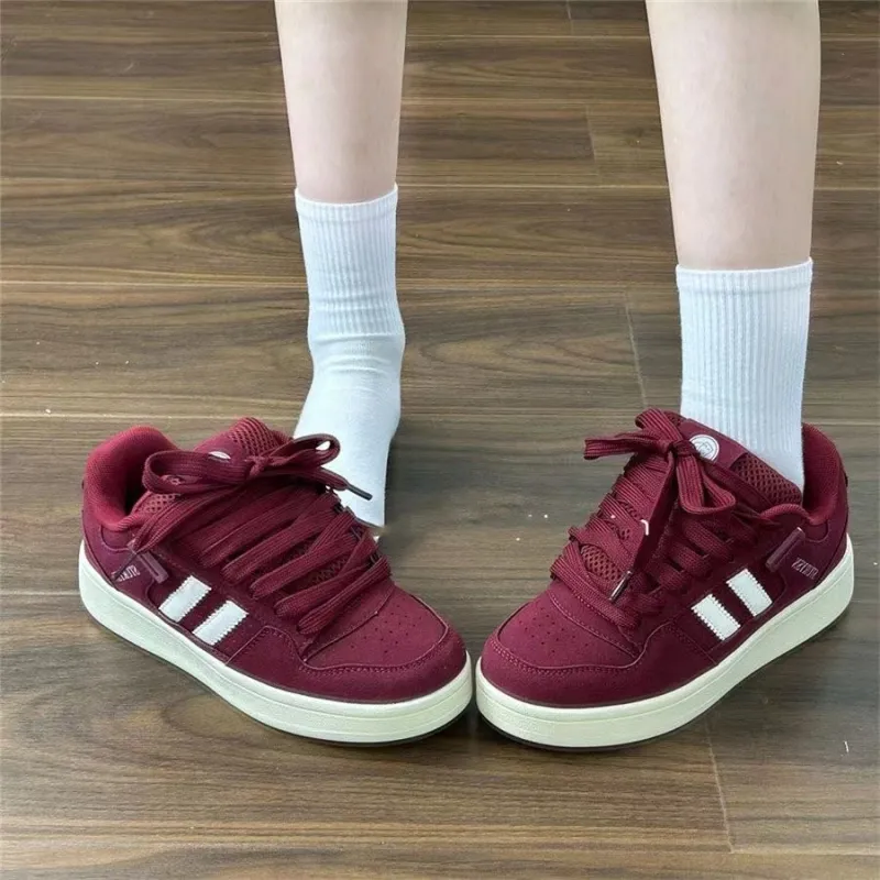 BINGO DUCK Skateboard Shoes Women's-2