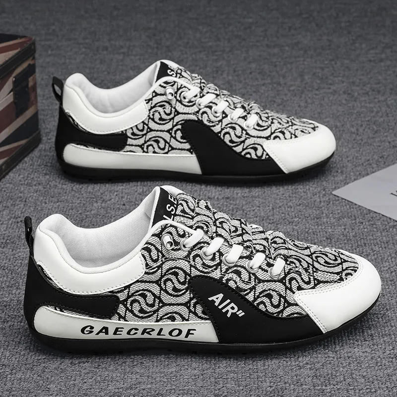 BINGO DUCK Slip Resistant Low Top Casual Shoes Men's-7