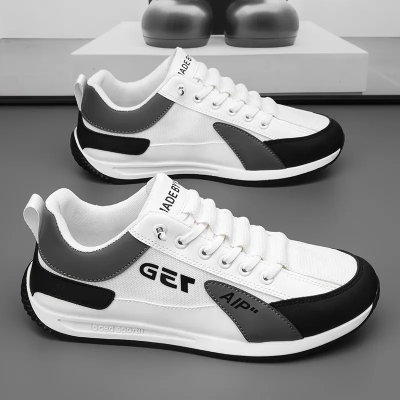 BINGO DUCK Slip Resistant Low Top Casual Shoes Men's-1