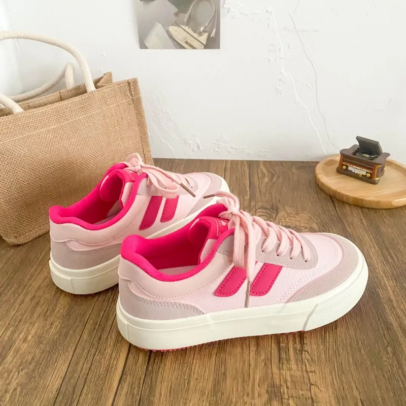 JimiXiong Low Top Skateboard Shoes Women's-32