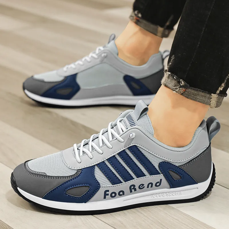 BINGO DUCK Slip Resistant Low Top Casual Shoes Men's-18