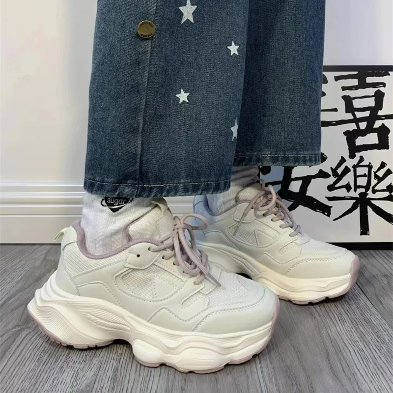PARK DANCE Low Top Chunky Sneakers Women's-15