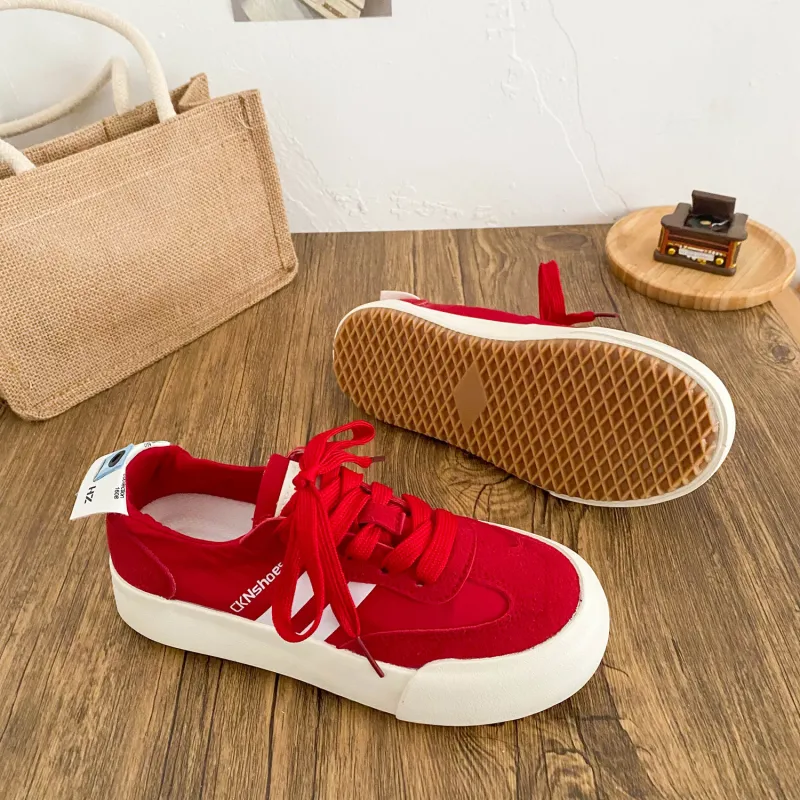 JimiXiong Low Top Skateboard Shoes Women's-23