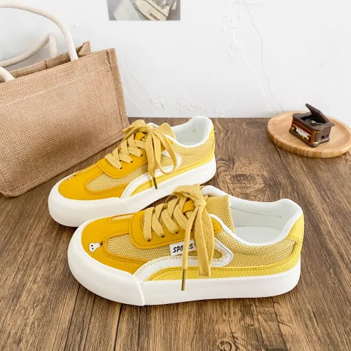 JimiXiong Lightweight And Breathable Low Top Skateboard Shoes Women's