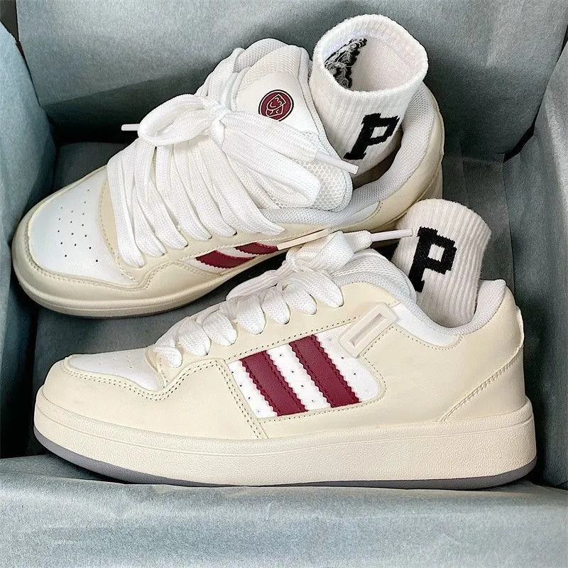 PARK DANCE Low Top Skateboard Shoes Women's-2