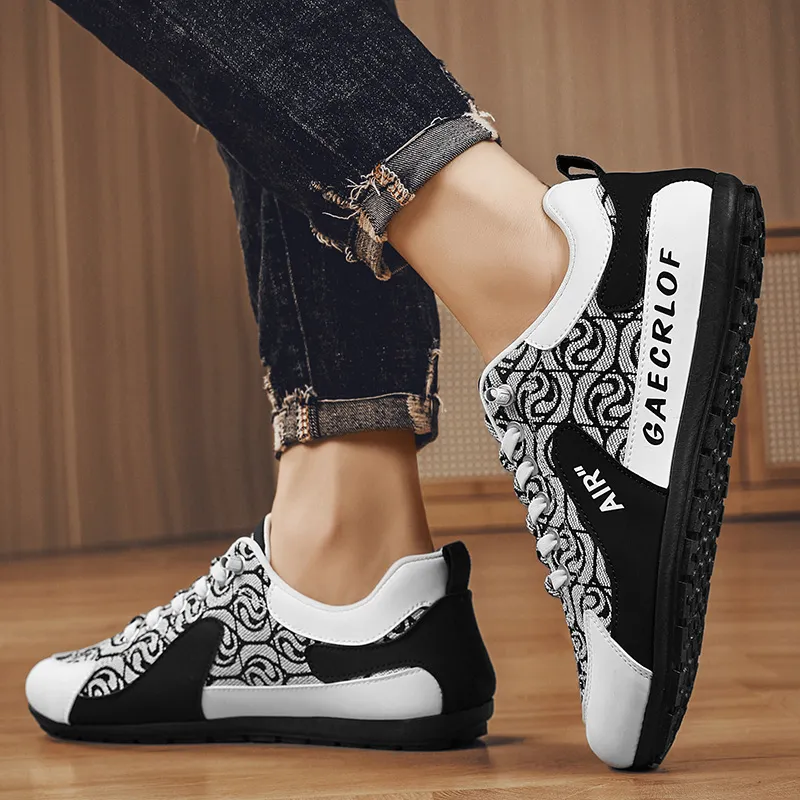 BINGO DUCK Slip Resistant Low Top Casual Shoes Men's-10