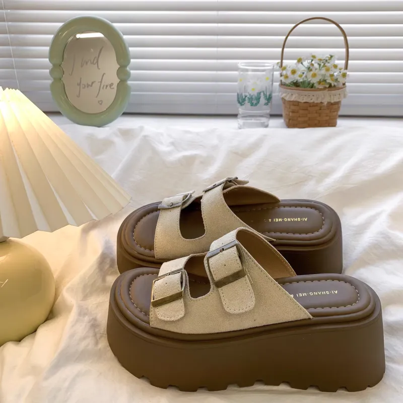 BINGO DUCK One Strap Sandals Women's-13