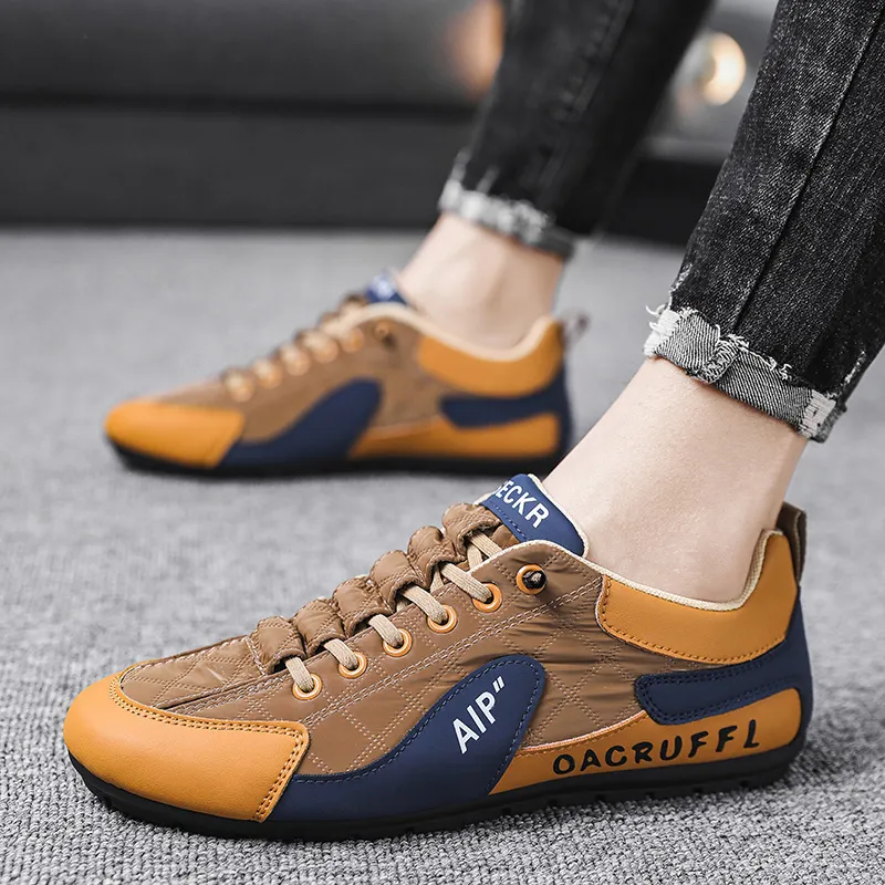 BINGO DUCK Slip Resistant, Breathable, Lightweight Low Top Casual Shoes Men's-7
