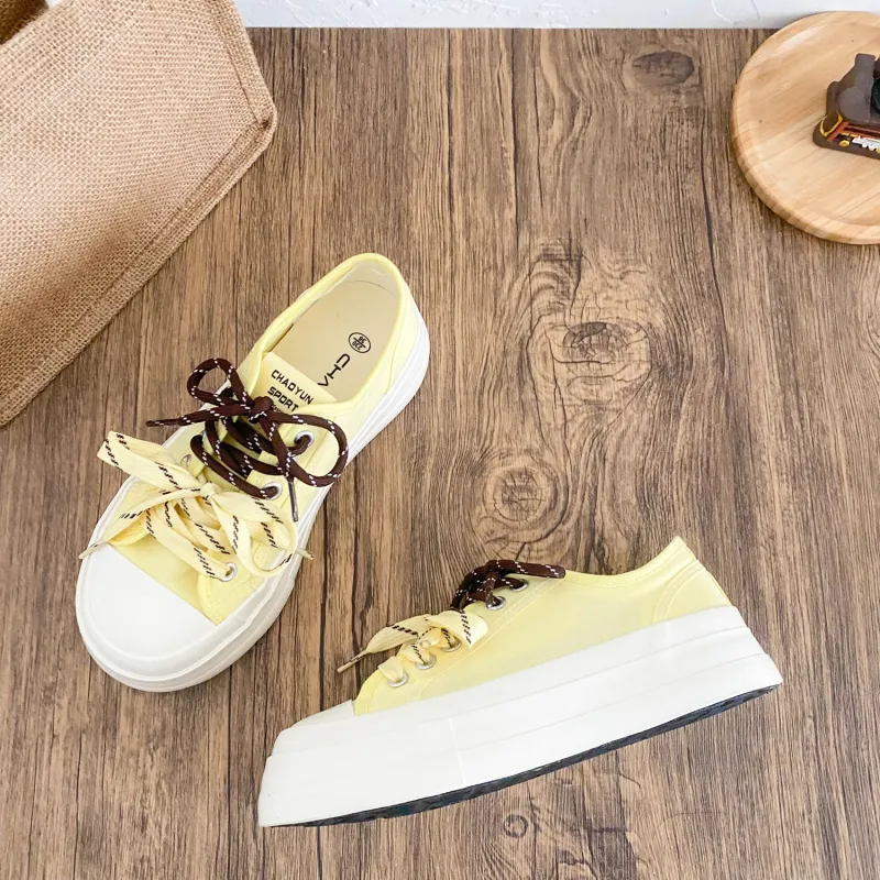 JimiXiong Slip Resistant, Abrasion Resistant, Breathable Low Top Canvas Shoes Women's-4