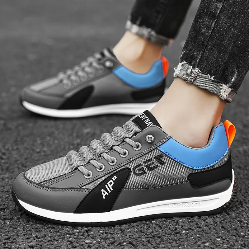 BINGO DUCK Slip Resistant Low Top Casual Shoes Men's-10