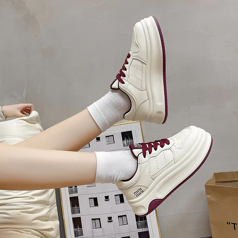 BINGO DUCK Slip Resistant Low Top Skateboard Shoes Women's-25