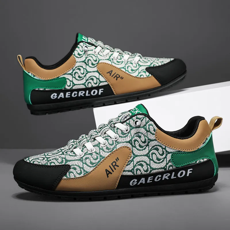 BINGO DUCK Slip Resistant Low Top Casual Shoes Men's-1