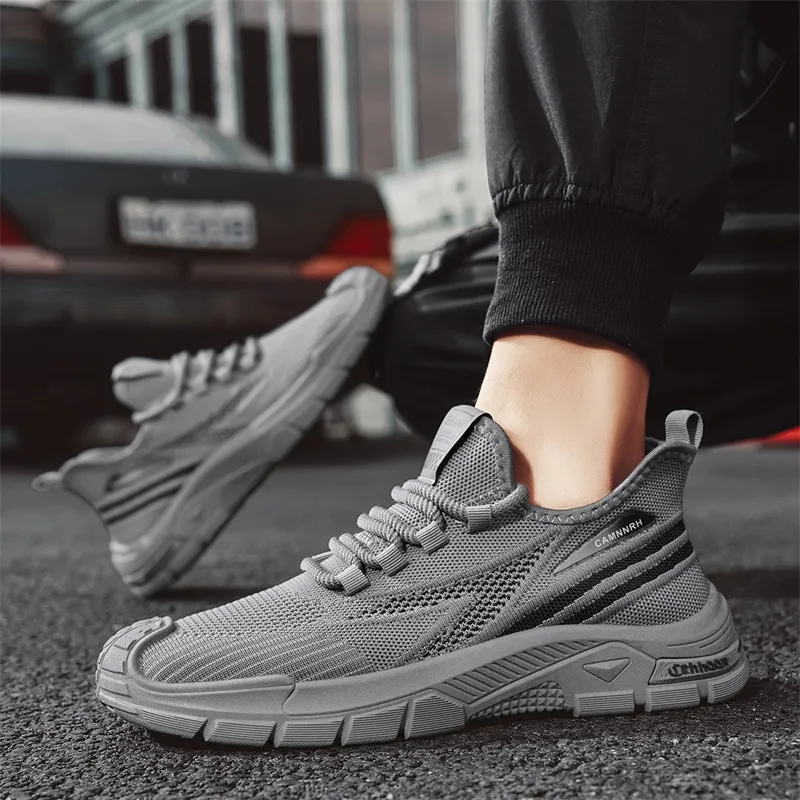 BINGO DUCK Slip Resistant Low Top Casual Shoes Men's-10