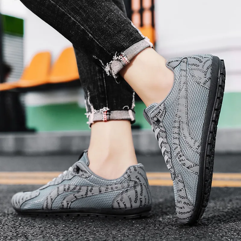 BINGO DUCK Slip Resistant Low Top Casual Shoes Men's-13