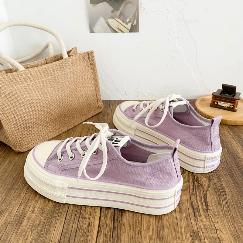 JimiXiong Low Top Canvas Shoes Women's-17