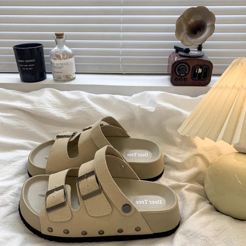 BINGO DUCK Odor Resistant Slide Slippers Women's-9