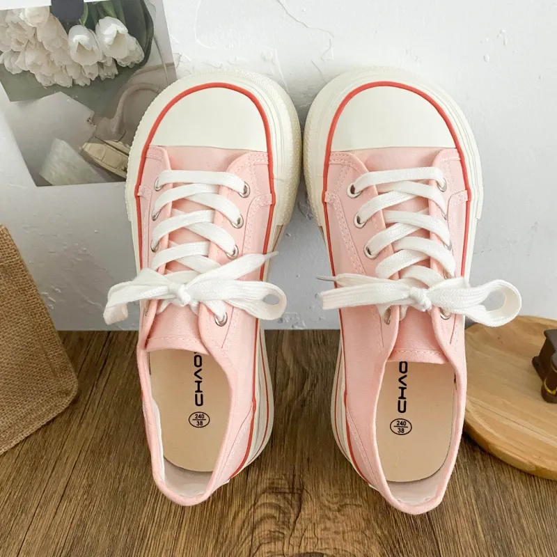 JimiXiong Low Top Canvas Shoes Women's-8