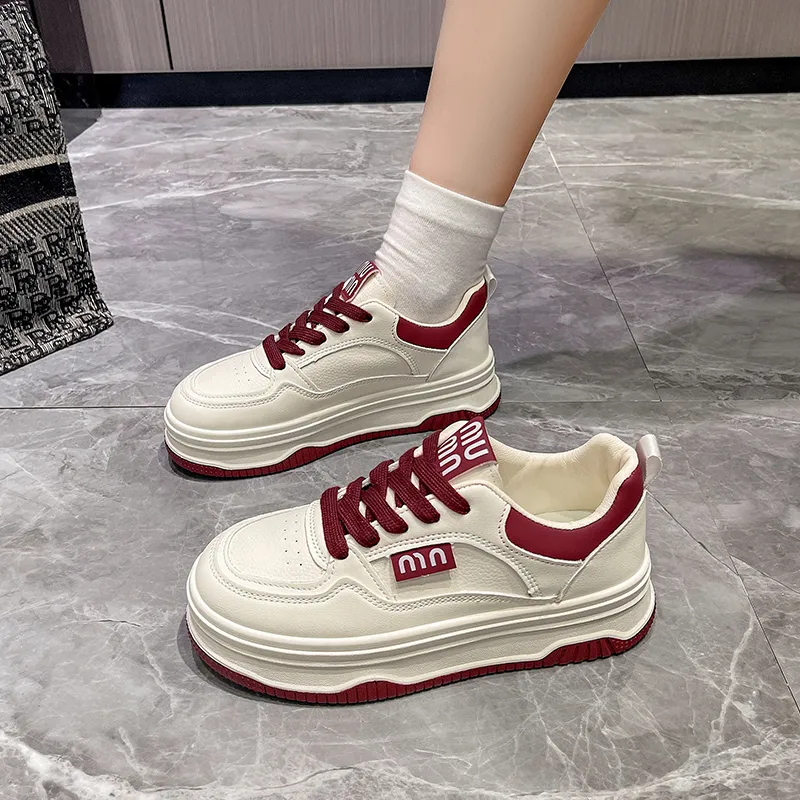 BINGO DUCK Slip Resistant Low Top Skateboard Shoes Women's-12